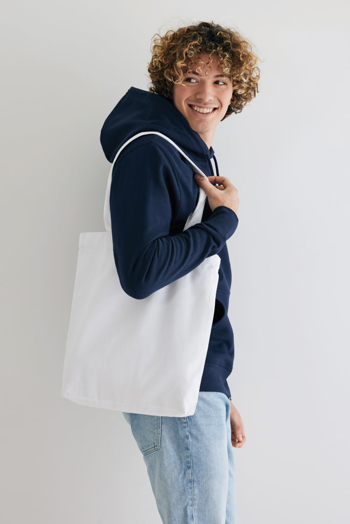 Load image into Gallery viewer, Impact AWARE™ Recycled cotton tote w/bottom 145g - Custom Wood Designs
