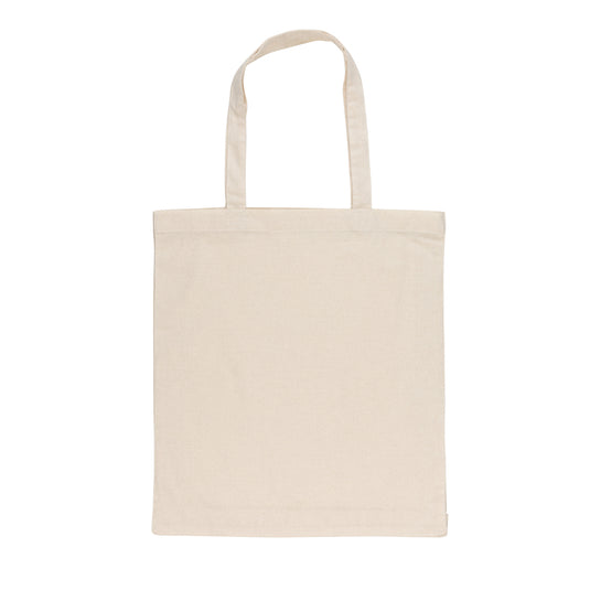 Impact AWARE™ Recycled cotton tote w/bottom 145g - Custom Wood Designs