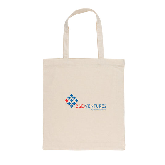 Impact AWARE™ Recycled cotton tote w/bottom 145g - Custom Wood Designs