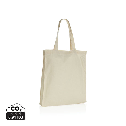 Impact AWARE™ Recycled cotton tote w/bottom 145g - Custom Wood Designs