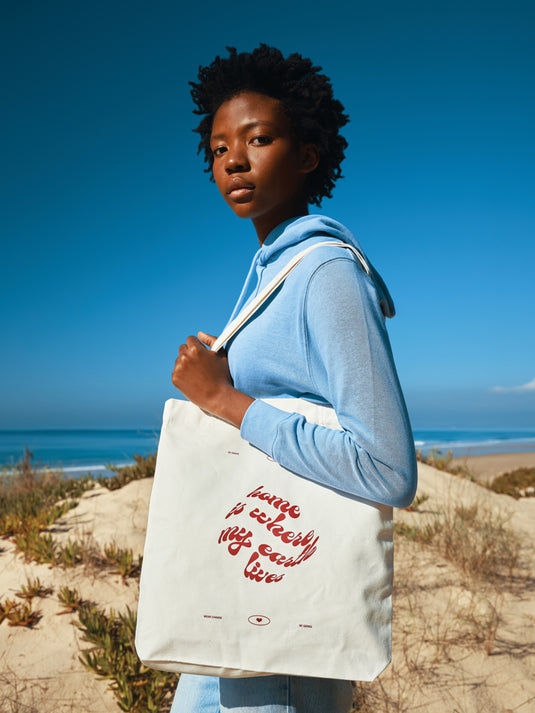 285gsm rcanvas tote bag undyed - Custom Wood Designs