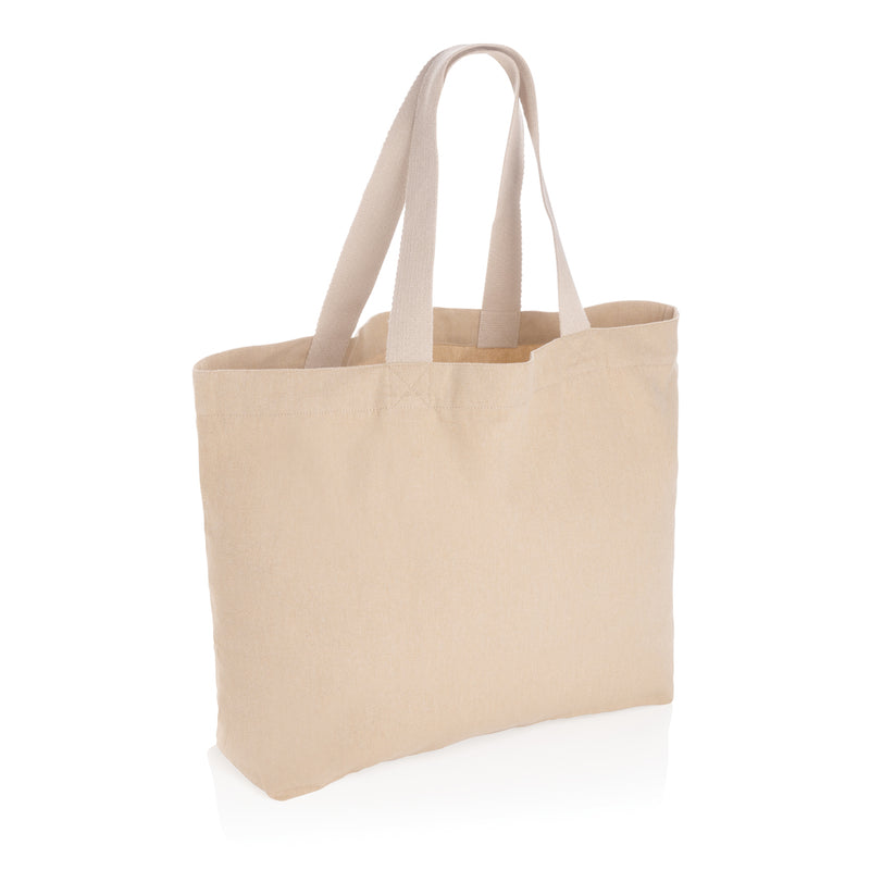 Load image into Gallery viewer, 240 gsm r canvas large tote undyed - Custom Wood Designs
