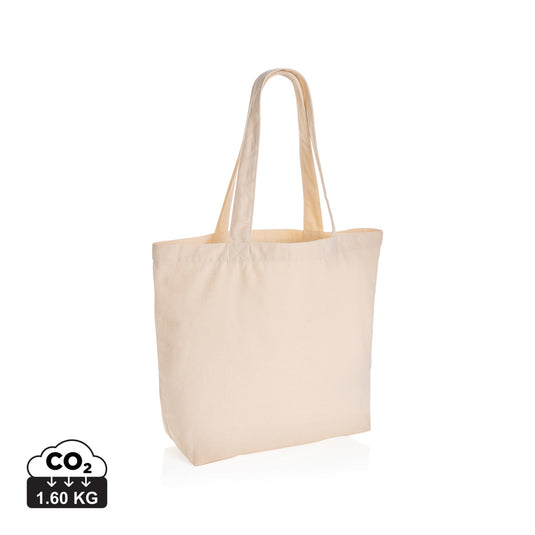 Impact Aware™ 240 gsm rcanvas shopper w/pocket undyed - Custom Wood Designs