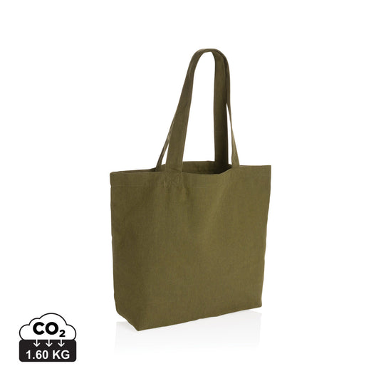 Impact Aware™ 240 gsm rcanvas shopper w/pocket undyed - Custom Wood Designs