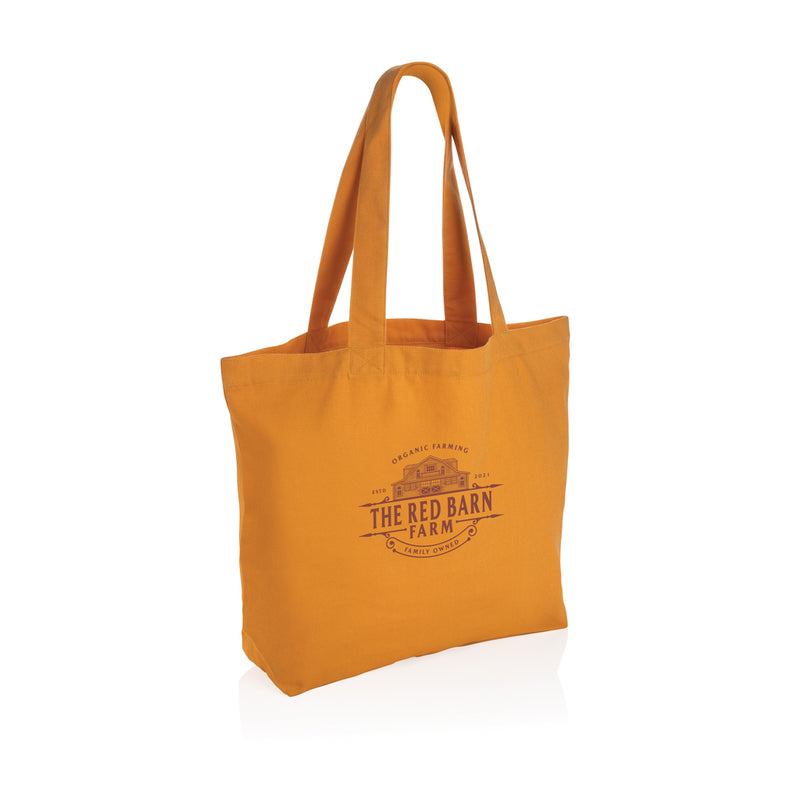 Load image into Gallery viewer, Impact Aware™ 240 gsm rcanvas shopper w/pocket - Custom Wood Designs
