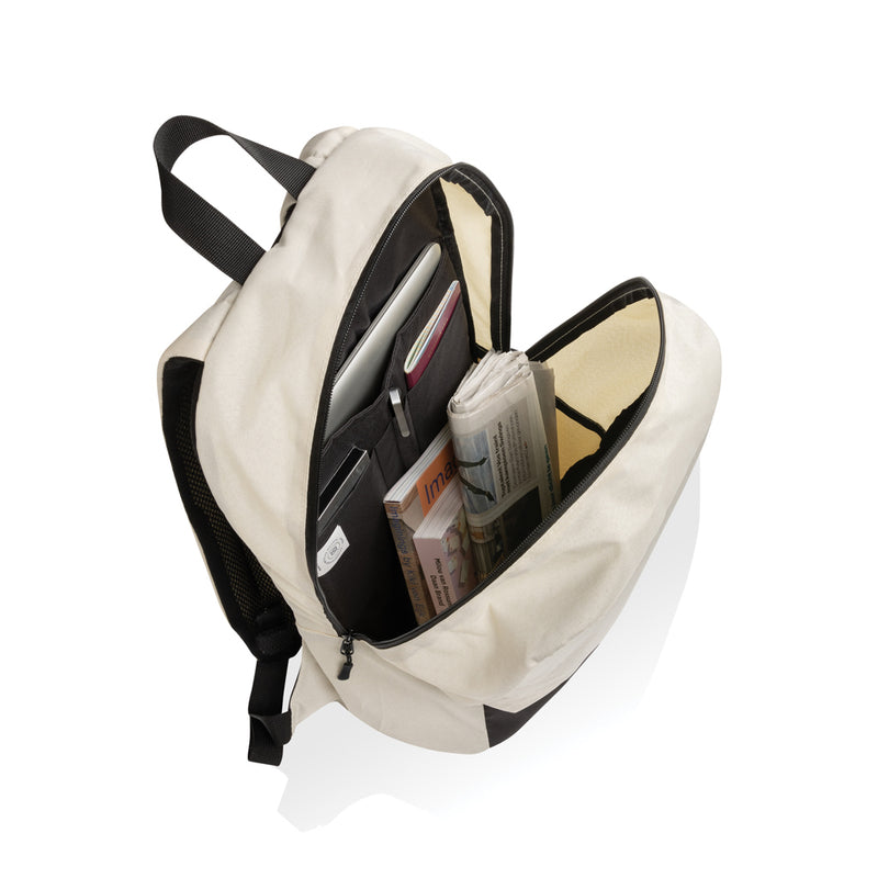 Load image into Gallery viewer, RPET basic 15.6 inch laptop backpack - Custom Wood Designs
