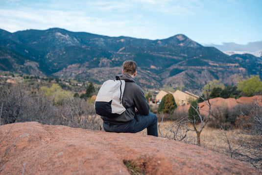 RPET basic 15.6 inch laptop backpack - Custom Wood Designs