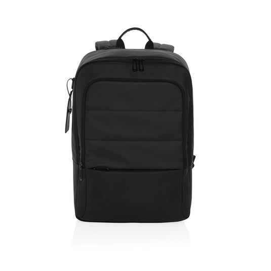 RPET 15.6 inch deluxe laptop backpack - Custom Wood Designs