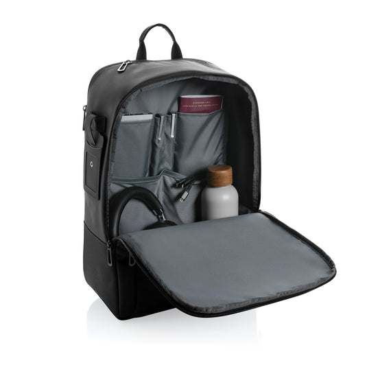 RPET 15.6 inch deluxe laptop backpack - Custom Wood Designs