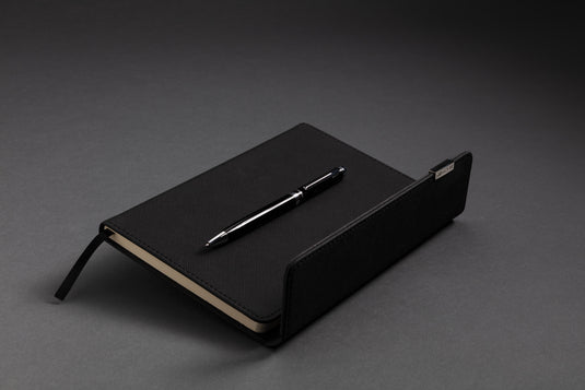 Swiss Peak deluxe A5 notebook and pen set - Custom Wood Designs