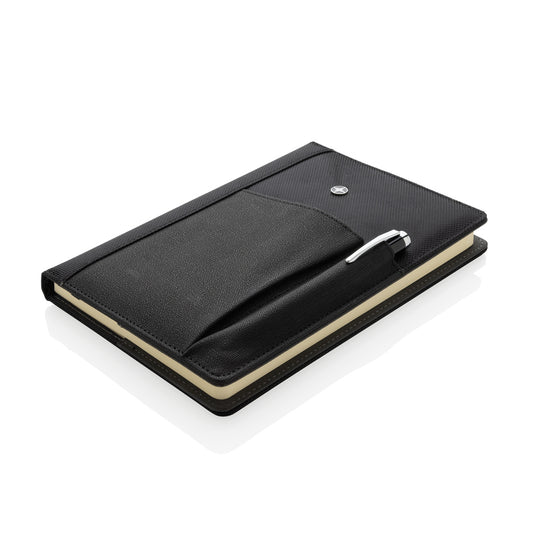 Refillable notebook and pen set - Custom Wood Designs