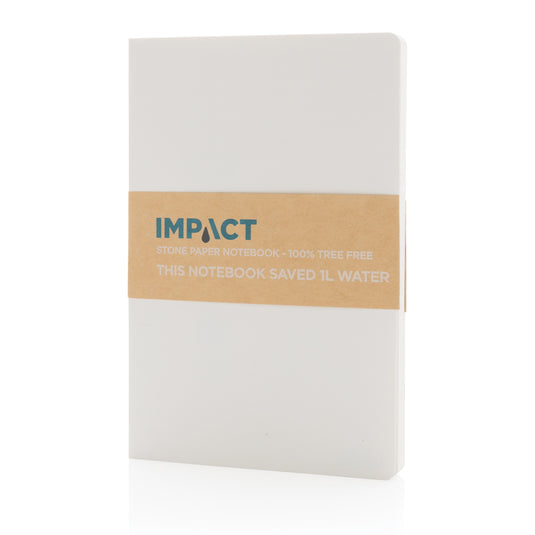 Impact softcover stone paper notebook A5 - Custom Wood Designs