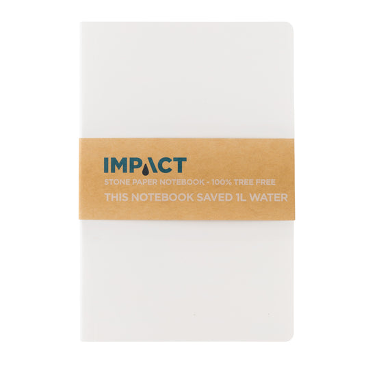 Impact softcover stone paper notebook A5 - Custom Wood Designs