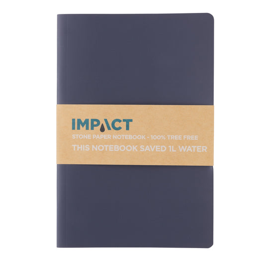 Impact softcover stone paper notebook A5 - Custom Wood Designs