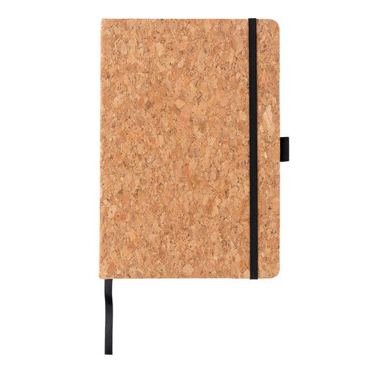 Cork hardcover notebook A5 - Custom Wood Designs