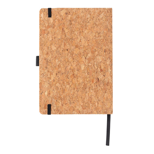 Cork hardcover notebook A5 - Custom Wood Designs