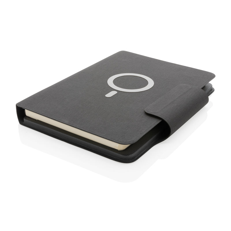 Load image into Gallery viewer, Artic Magnetic 10W wireless charging A5 notebook - Custom Wood Designs
