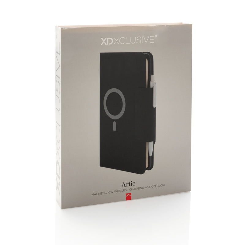 Load image into Gallery viewer, Artic Magnetic 10W wireless charging A5 notebook - Custom Wood Designs
