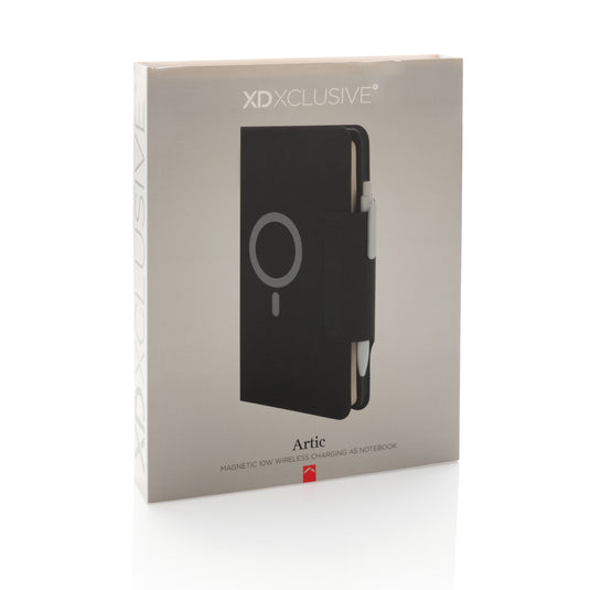 Artic Magnetic 10W wireless charging A5 notebook - Custom Wood Designs