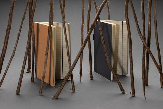 A5 deluxe kraft hardcover notebook - Custom Wood Designs