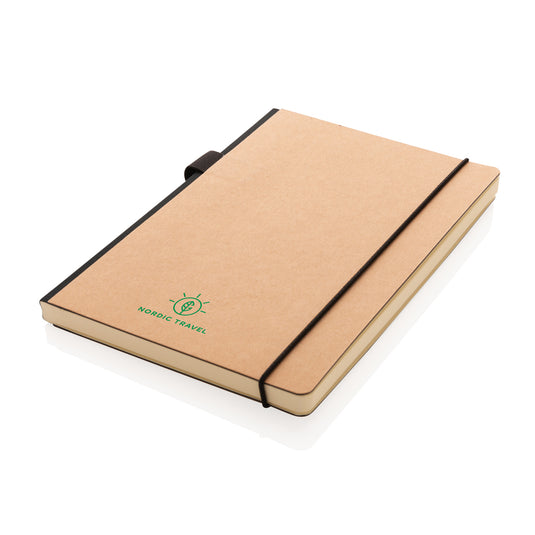 A5 deluxe kraft hardcover notebook - Custom Wood Designs