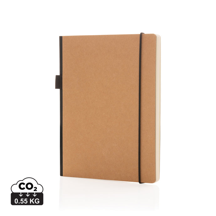 A5 deluxe kraft hardcover notebook - Custom Wood Designs