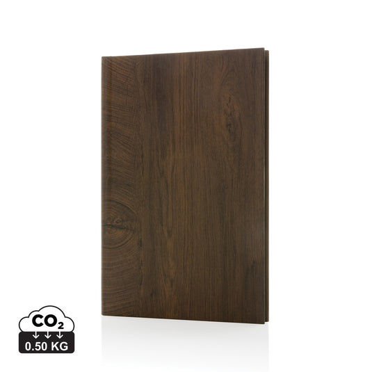Kavana wood print A5 notebook - Custom Wood Designs