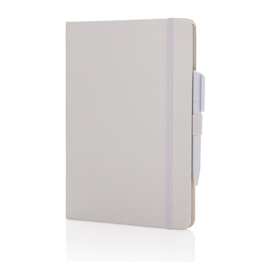 Sam A5 RCS certified bonded leather classic notebook - Custom Wood Designs