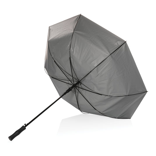 27" Impact AWARE™ RPET 190T dual colour auto open umbrella - Custom Wood Designs
