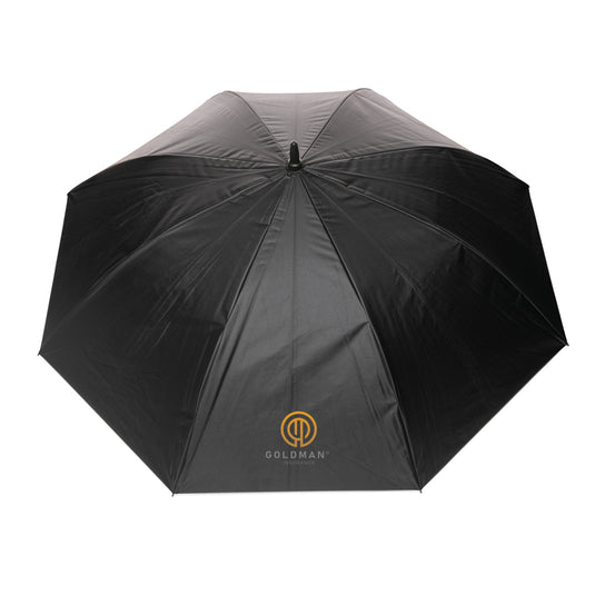 27" Impact AWARE™ RPET 190T dual colour auto open umbrella - Custom Wood Designs