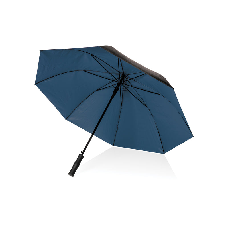 Load image into Gallery viewer, 27&quot; Impact AWARE™ RPET 190T dual colour auto open umbrella - Custom Wood Designs
