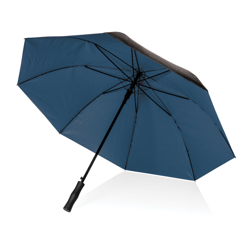 Load image into Gallery viewer, 27&quot; Impact AWARE™ RPET 190T dual colour auto open umbrella - Custom Wood Designs

