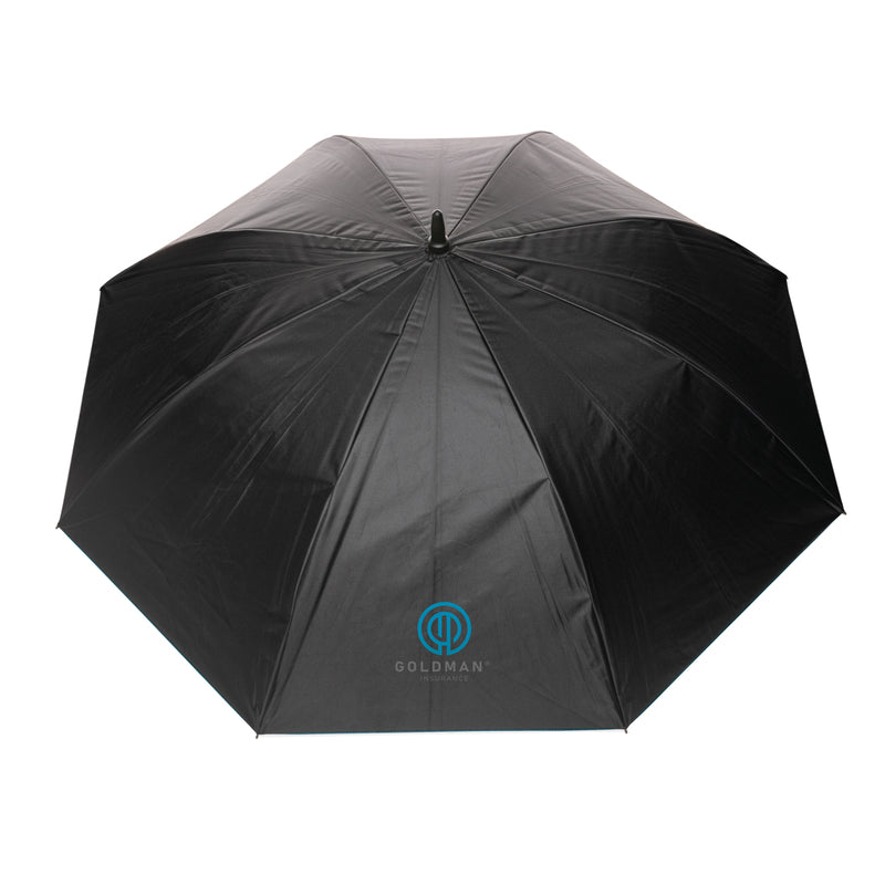 Load image into Gallery viewer, 27&quot; Impact AWARE™ RPET 190T dual colour auto open umbrella - Custom Wood Designs
