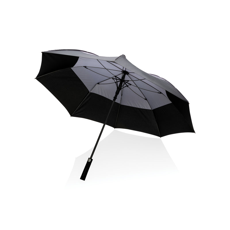 Load image into Gallery viewer, 27&quot; Impact AWARE™ RPET 190T auto open stormproof umbrella - Custom Wood Designs
