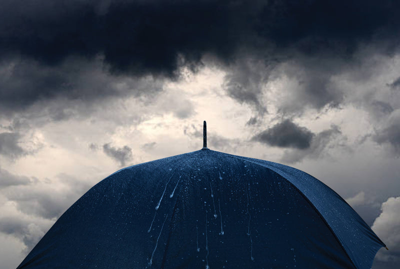 Load image into Gallery viewer, 30&quot; Impact AWARE™ RPET 190T Storm proof umbrella - Custom Wood Designs
