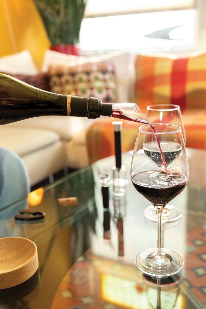 Load image into Gallery viewer, Vino Connoisseur 4pc set - Custom Wood Designs
