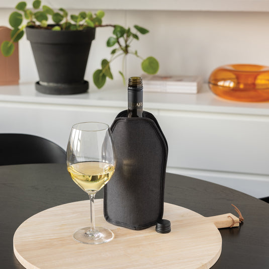 Vino AWARE™ RPET wine cooler sleeve - Custom Wood Designs