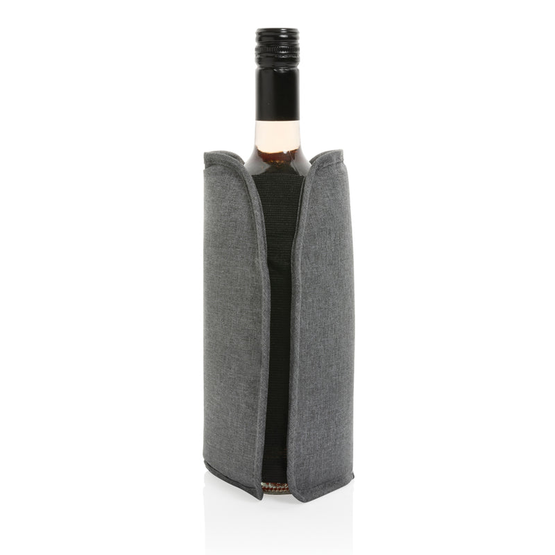 Load image into Gallery viewer, Vino AWARE™ RPET wine cooler sleeve - Custom Wood Designs
