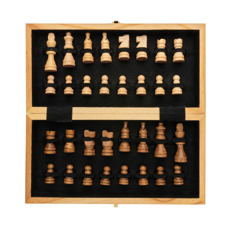 Load image into Gallery viewer, Luxury wooden foldable chess set - Custom Wood Designs
