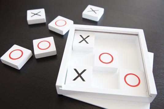 Deluxe Tic Tac Toe game - Custom Wood Designs