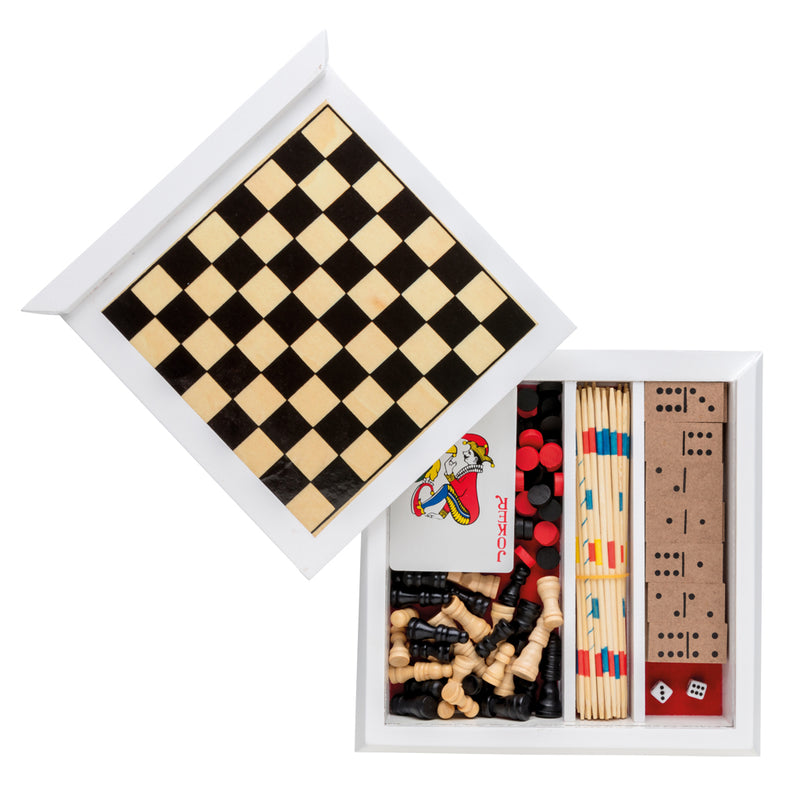 Load image into Gallery viewer, 5 in 1 game set - Custom Wood Designs
