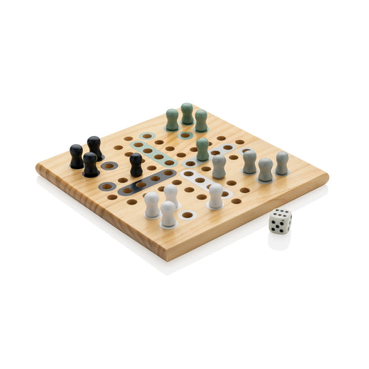 Claire wooden Ludo game - Custom Wood Designs