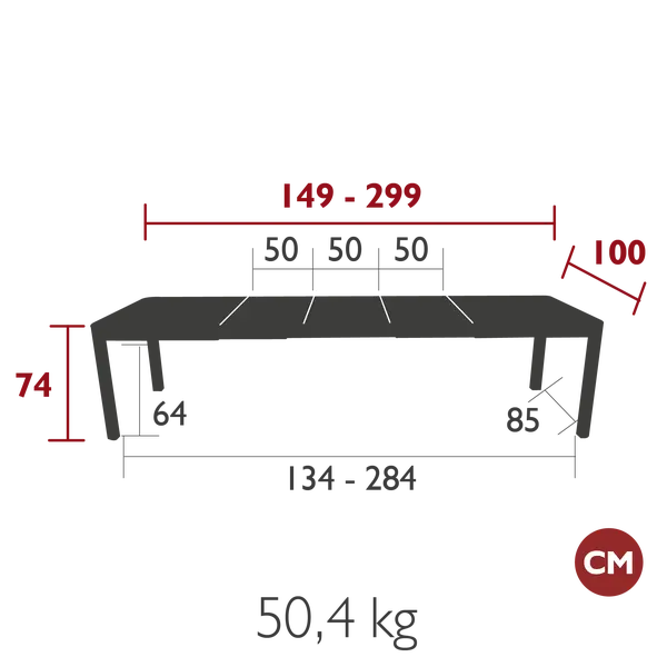 Load image into Gallery viewer, Ribambelle  Table XL - Custom Wood Designs Ribambelle  Table XL made from [material] – Ideal for [use_case] | Custom Wood Designs
