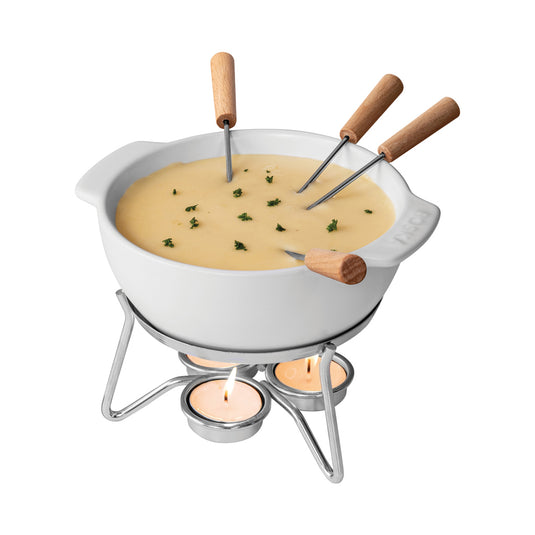 Cheese Fondue Set Party - 750 ml - Custom Wood Designs Cheese Fondue Set Party - 750 ml
