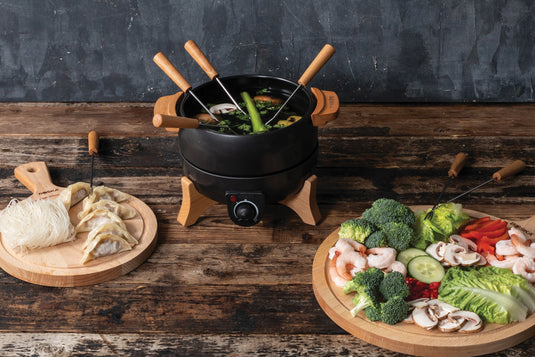 Electric Party Fondue Set - 2.3L (EU Type F) - Custom Wood Designs Electric Party Fondue Set - 2.3L (EU Type F)