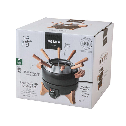Electric Party Fondue Set - 2.3L (EU Type F) - Custom Wood Designs Electric Party Fondue Set - 2.3L (EU Type F)