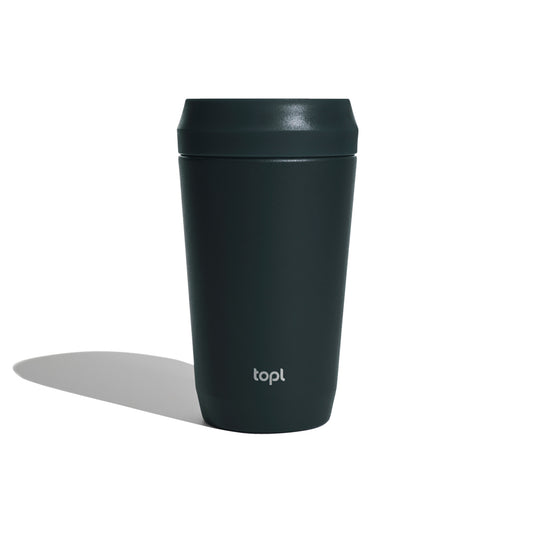 Top Recycled Steel To Go Tumbler Patented 360 Lid 354ml - Custom Wood Designs