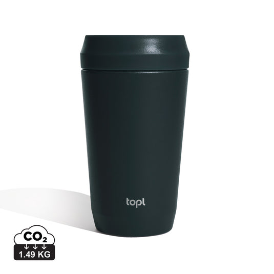 Top Recycled Steel To Go Tumbler Patented 360 Lid 354ml - Custom Wood Designs