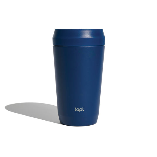 Top Recycled Steel To Go Tumbler Patented 360 Lid 354ml - Custom Wood Designs