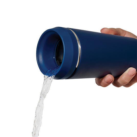 Top Recycled Steel To Go Tumbler Patented 360 Lid 354ml - Custom Wood Designs